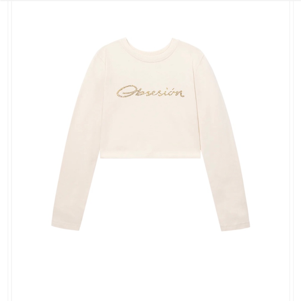 Bodied by Uchis Long Sleeve Crop Top